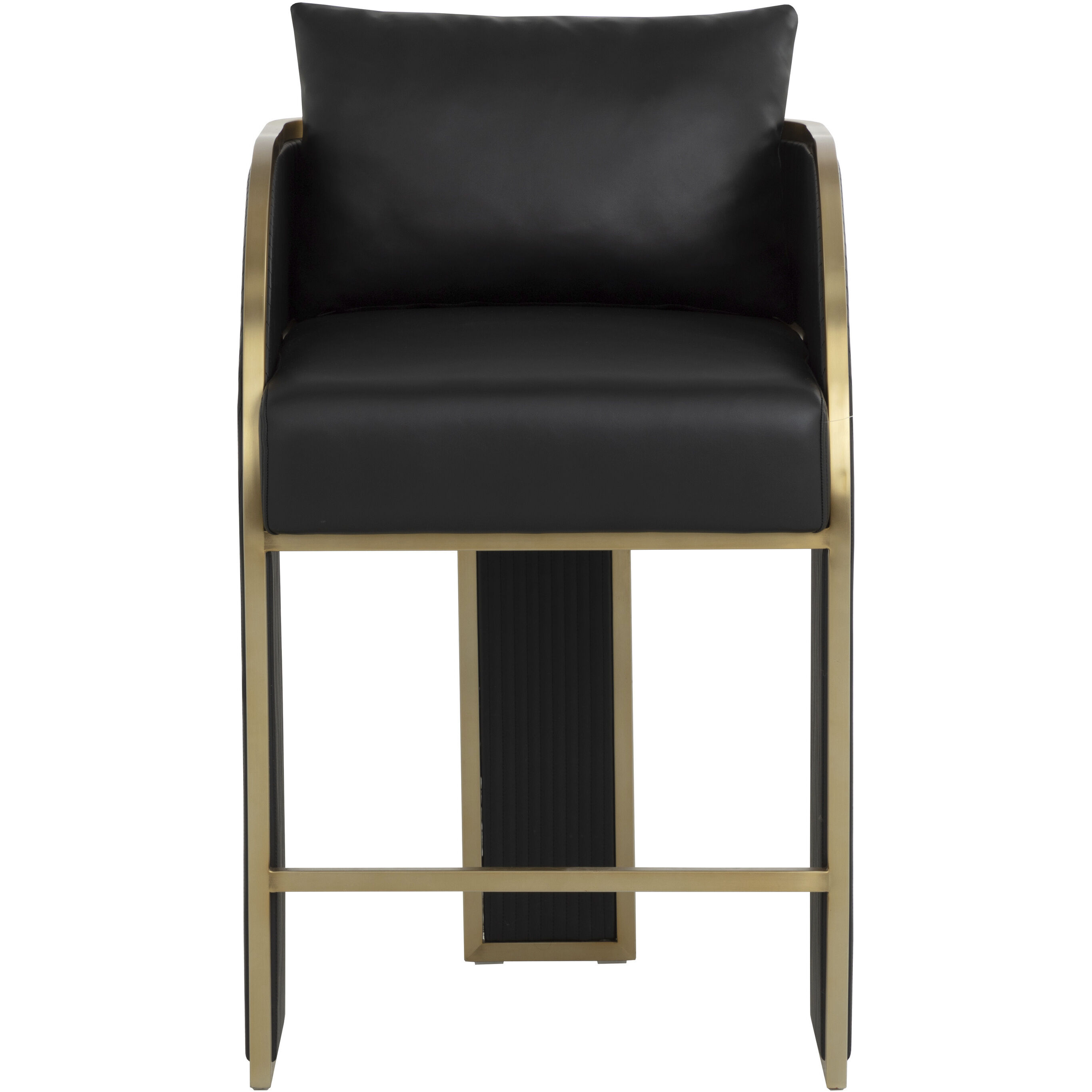 Baz 37 inch Napa Black Counter Stool